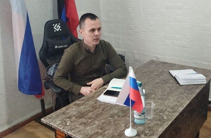 Заместитель главы Администрации Старобешевского муниципального округа Михаил Ольмезов провел сход граждан в селе Кумачово