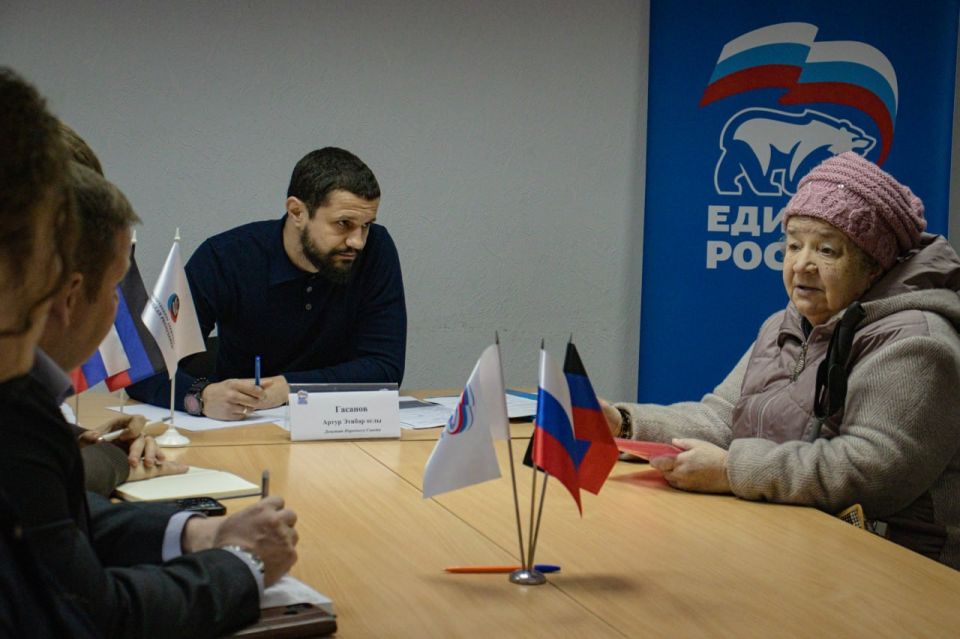 Прием граждан: решение актуальных проблем в Горловке и Донецке
