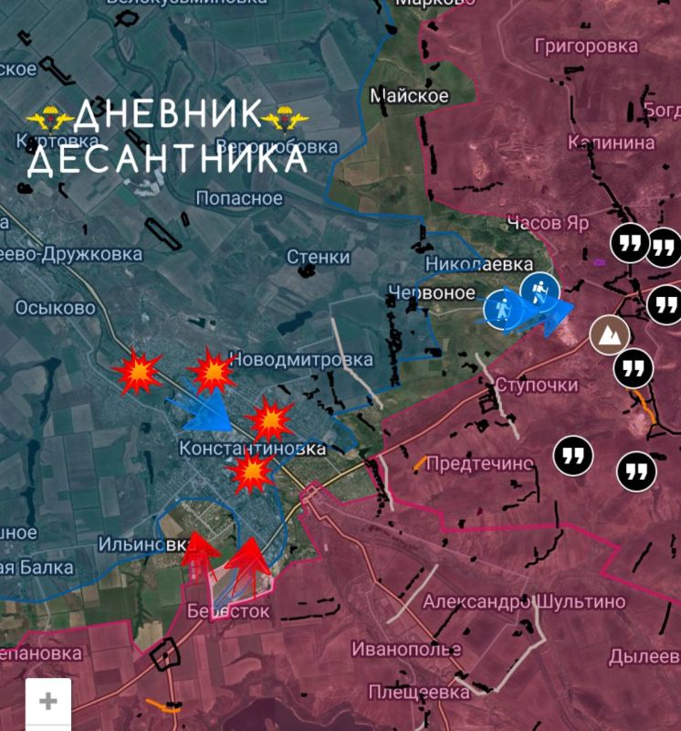 Общая сводка по направлениям в зоне СВО от «Дневник Десантника» Общая сводка по направлениям в зоне СВО от «Дневник Десантника»