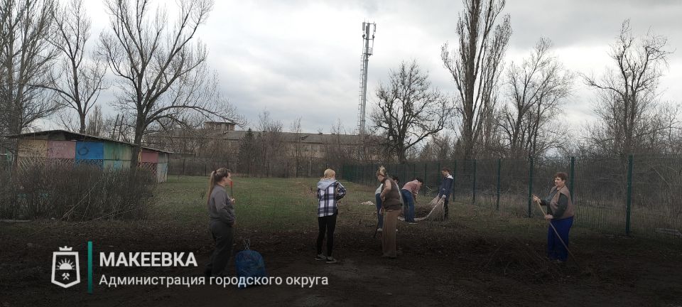 В Макеевке продолжается экологическая акция «Чистый четверг»