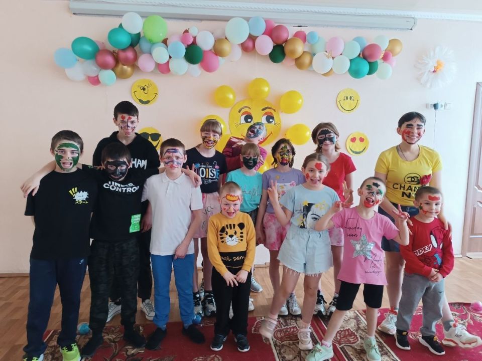 День смеха в Социально-реабилитационном центре для несовершеннолетних