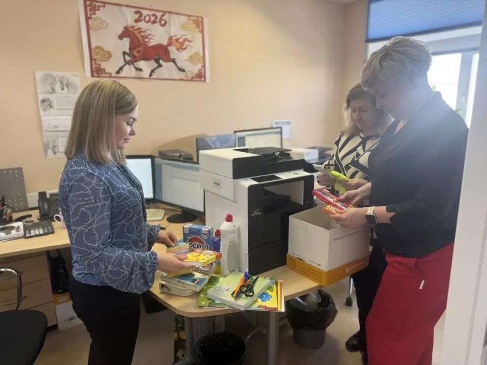 Губкинцы передали помощь для жителей сел Анадоль и Свободное Волновахского округа