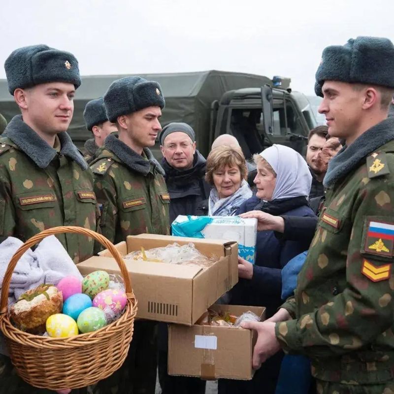 Подарим тепло Светлой Пасхи нашим защитникам!