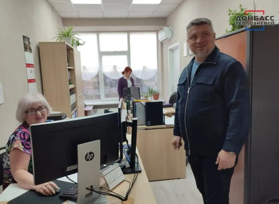 Генеральный директор ГУП ДНР «Донбасстеплоэнерго» Сергей Полхов посетил Мариуполь с рабочим визитом