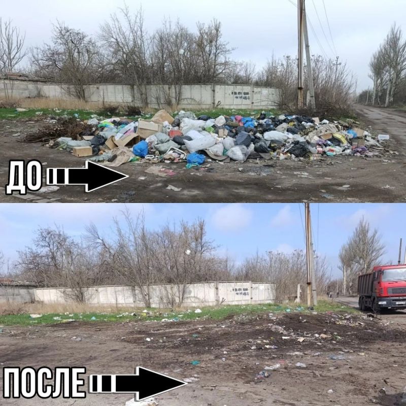 Иван Адамец: ГУП ДНР «Донснабкомплект» продолжает наводить порядок в городе Иван Адамец: ГУП ДНР «Донснабкомплект» продолжает наводить порядок в городе