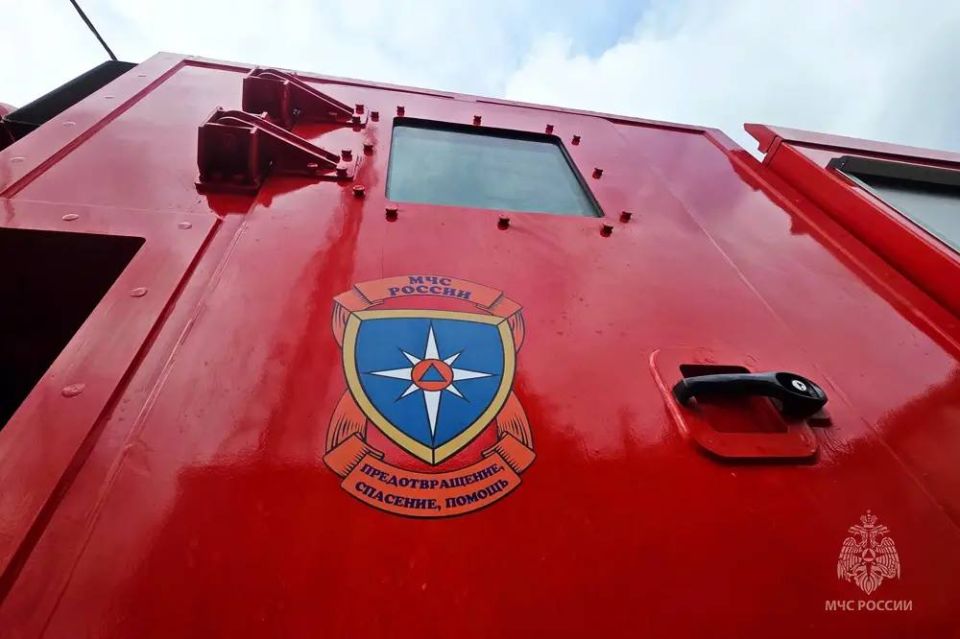 Реалии Донбасса: «броневик» появился у пожарных Горловки