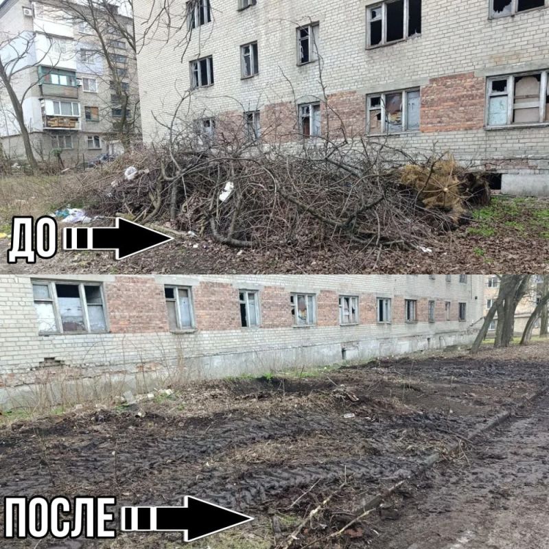 Иван Адамец: ГУП ДНР «Донснабкомплект» продолжает наводить порядок в городе Иван Адамец: ГУП ДНР «Донснабкомплект» продолжает наводить порядок в городе