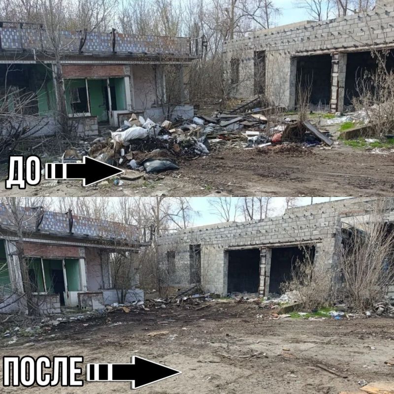 Иван Адамец: ГУП ДНР «Донснабкомплект» продолжает наводить порядок в городе Иван Адамец: ГУП ДНР «Донснабкомплект» продолжает наводить порядок в городе