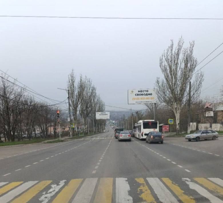 В сторону Донецка из Макеевки огромная пробка