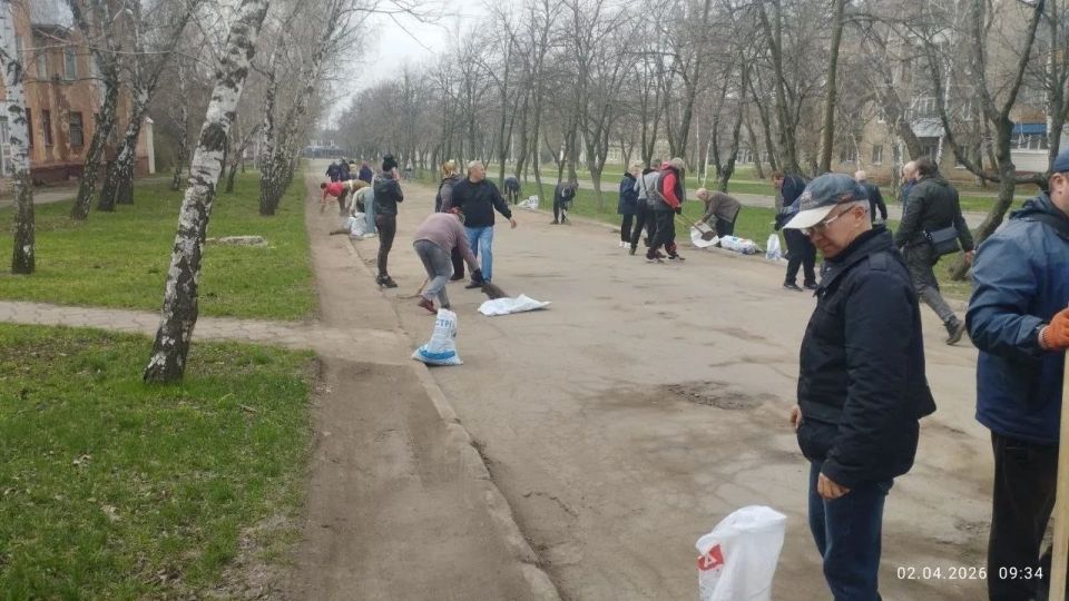 Итоги субботника на территории Горловки Итоги субботника на территории Горловки