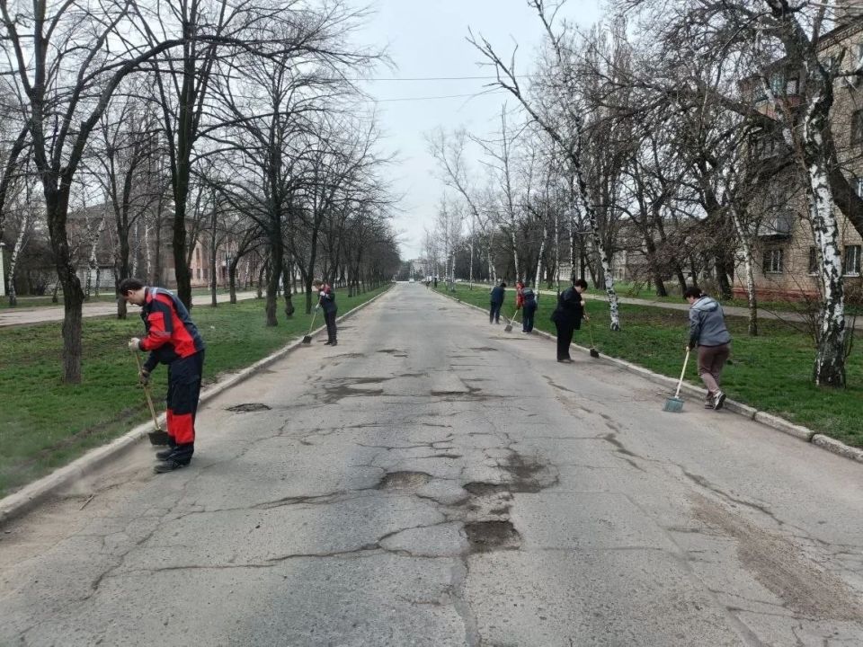 Итоги субботника на территории Горловки Итоги субботника на территории Горловки