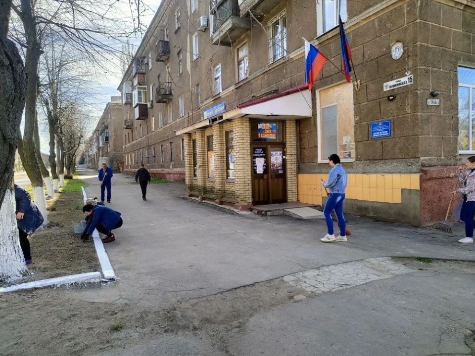 Итоги субботника на территории Горловки Итоги субботника на территории Горловки