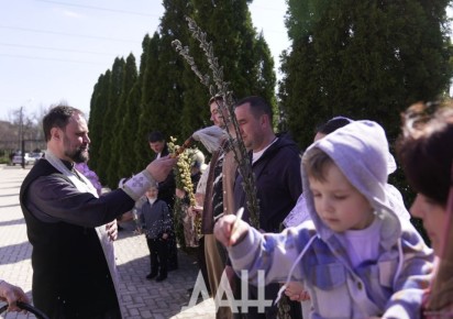 Как отмечают Вербное воскресенье в Макеевке