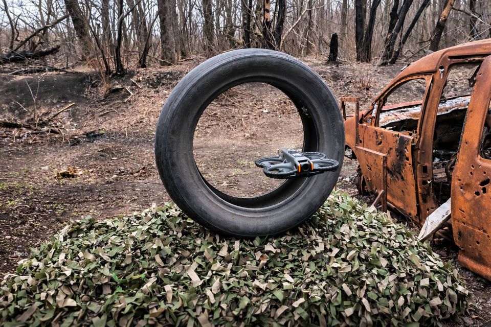 Отработка навыков пилотирования в ограниченном пространстве