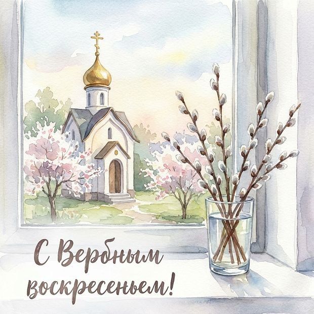 Юрий Покинтелица: Дорогие друзья! Поздравляю каждого из вас с замечательным праздником — Вербным воскресеньем