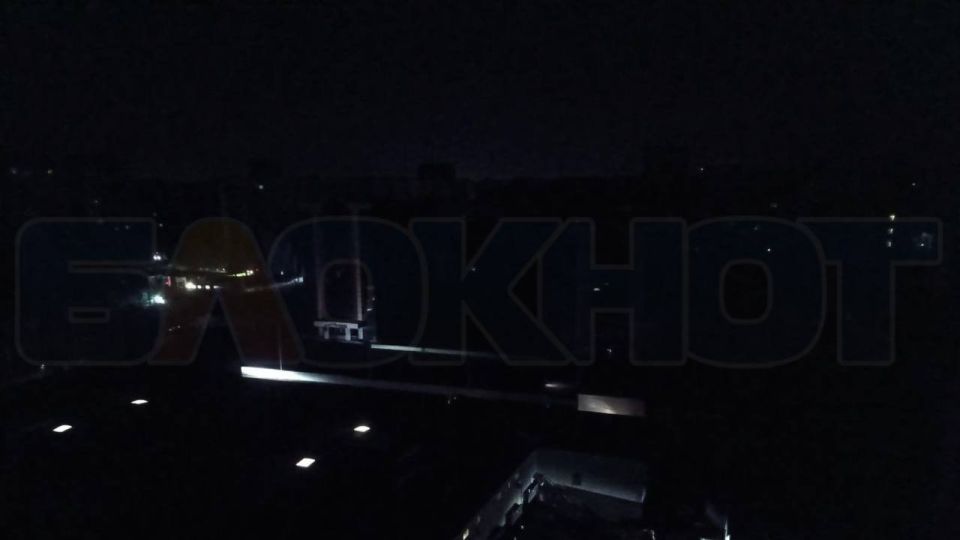 Калининский район Донецка продолжает утопать во тьме