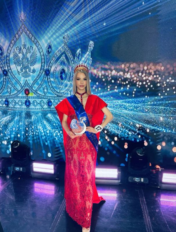 Представительница МГЕР ДНР стала Второй Вице-Мисс на конкурсе красоты в Крыму