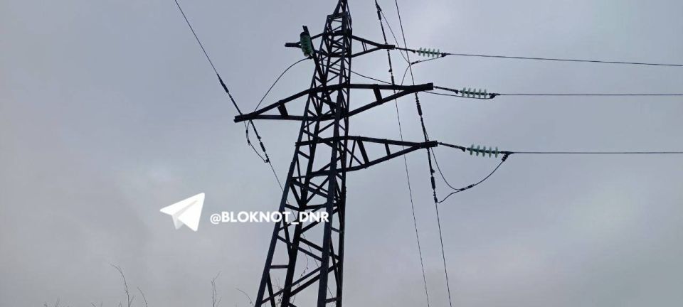 Центральная часть Горловки осталась без света