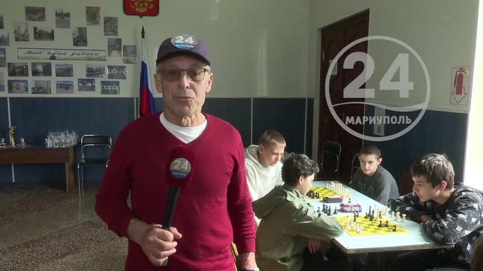 В селе Новокрасновка Володарского района состоялся юношеский шахматный турнир