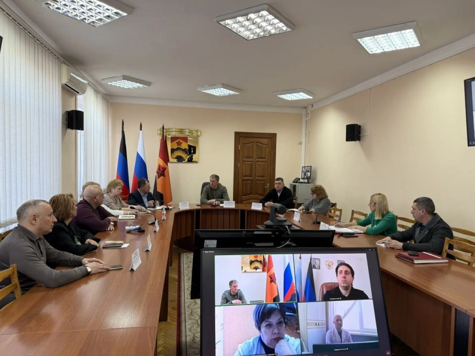 Александр Шатов: В Шахтерске провели очередное заседание Штаба по вопросам охраны здоровья граждан