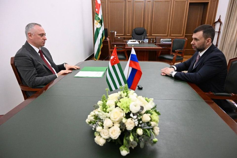 Донецкая Народная Республики и Абхазия начали проработку запуска прямого железнодорожного сообщения