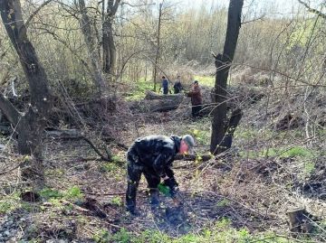 Жители Шахтерского округа продолжают наводить порядок