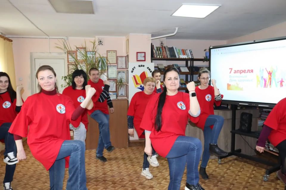 В рамках партийного проекта «Единой России» «Здоровое будущее» и федерального проекта «Здоровье для каждого» регионального движения ДНР «За медицину здорового долголетия» в преддверии Всемирного дня здоровья (отмечается 7... В рамках партийного проекта «Единой России» «Здоровое будущее» и федерального проекта «Здоровье для каждого» регионального движения ДНР «За медицину здорового долголетия» в преддверии Всемирного дня здоровья (отмечается 7...