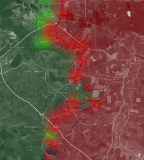 «На Славянском направлении ВС РФ продвинулись на рубеже Кривая Лука – Каленики, заняв несколько лесополос на этом участке
