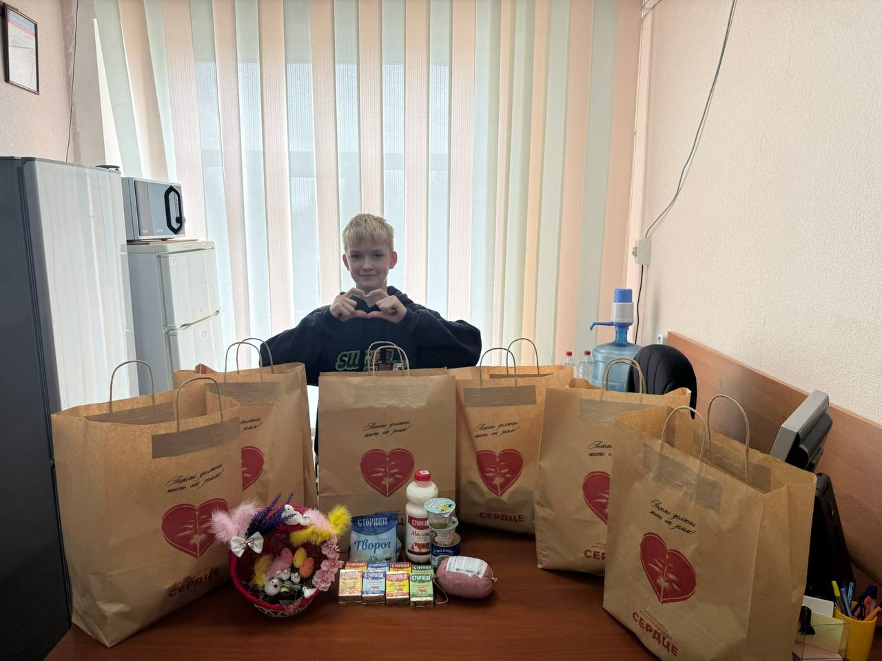 Недавно была оказана продуктовая помощь детскому дому семейного типа Штиль