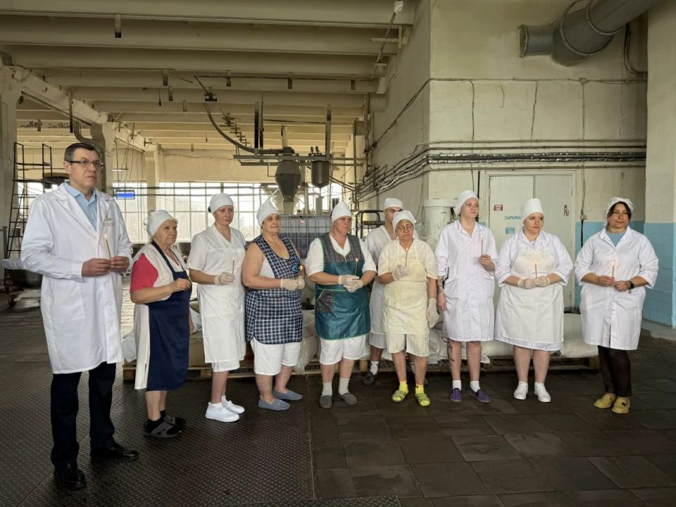 Александр Шатов: В Шахтерске дан старт производству куличей Александр Шатов: В Шахтерске дан старт производству куличей