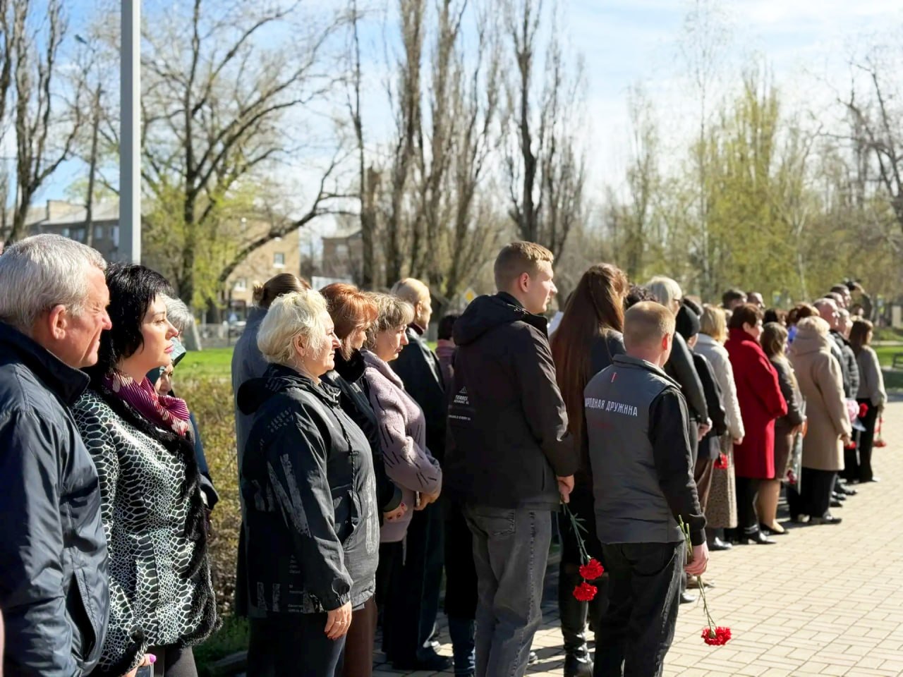 Александр Шатов: В Шахтерске провели памятное мероприятие к 12-й годовщине провозглашения ДНР Александр Шатов: В Шахтерске провели памятное мероприятие к 12-й годовщине провозглашения ДНР