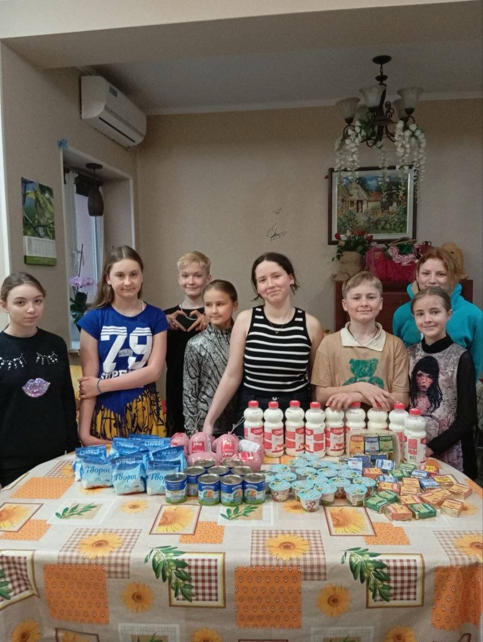 Недавно была оказана продуктовая помощь детскому дому семейного типа Штиль Недавно была оказана продуктовая помощь детскому дому семейного типа Штиль