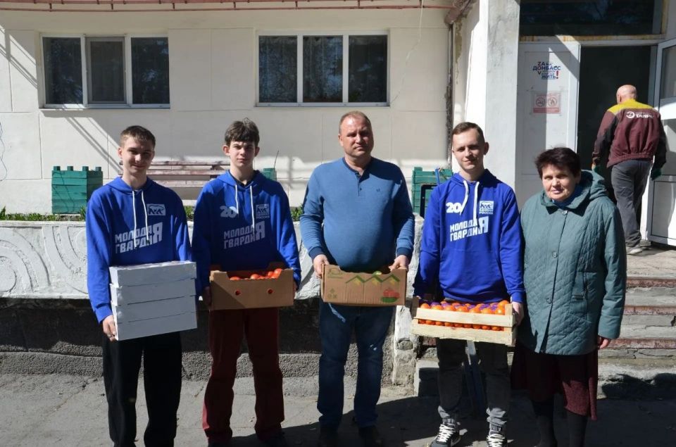 Пасхальные подарки для жителей ПВР