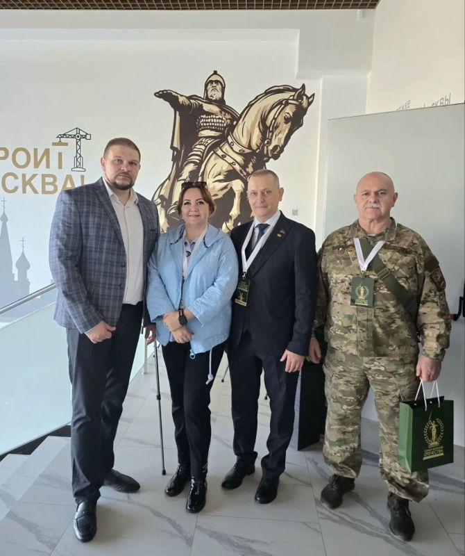 Дмитрий Огилец: По поручению Председателя Народного Совета Донецкой Народной Республики Кузьмина Константина Александровича, принял участие в межрегиональном форуме Комитета семей воинов Отечества исторических регионов в... Дмитрий Огилец: По поручению Председателя Народного Совета Донецкой Народной Республики Кузьмина Константина Александровича, принял участие в межрегиональном форуме Комитета семей воинов Отечества исторических регионов в...
