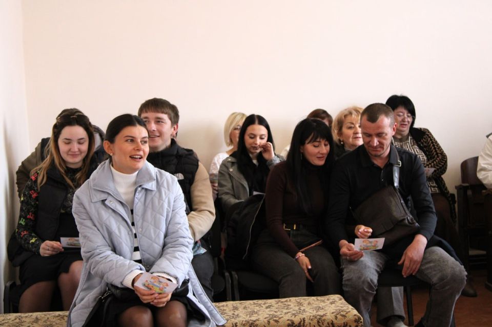 Сегодня, 7 апреля, в День беременных в городском округе Горловка состоялся концерт для будущих мам Сегодня, 7 апреля, в День беременных в городском округе Горловка состоялся концерт для будущих мам