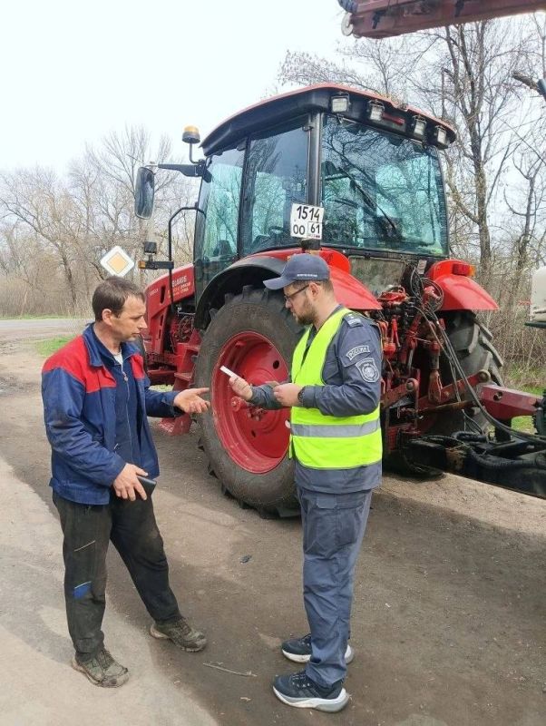 В Республике проходят рейды по контролю за эксплуатацией самоходной техники