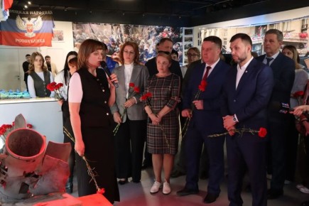 Михаил Желтяков: Как отметил Глава ДНР Денис Пушилин, в Донецке состоялось открытие выставки, посвященной Русской весне