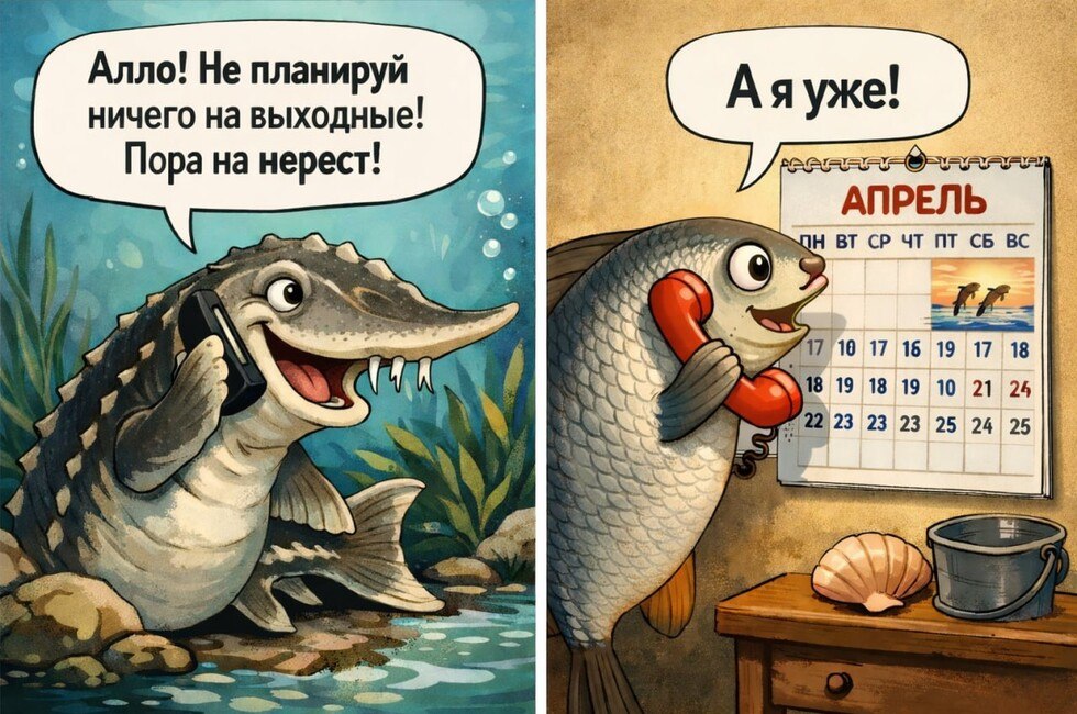 Айда метать икру! Азовское море и Дон прогрелись для массового нереста рыбы