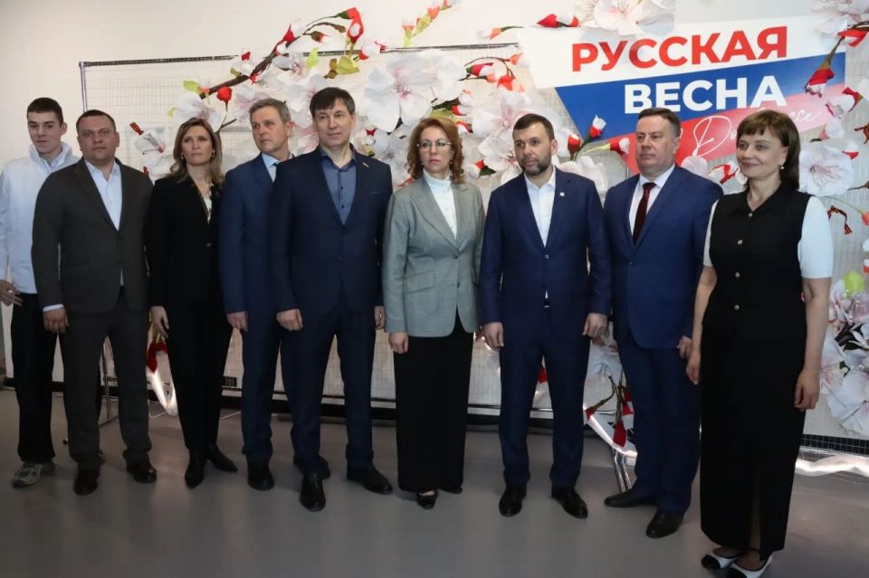Михаил Желтяков: Как отметил Глава ДНР Денис Пушилин, в Донецке состоялось открытие выставки, посвященной Русской весне Михаил Желтяков: Как отметил Глава ДНР Денис Пушилин, в Донецке состоялось открытие выставки, посвященной Русской весне