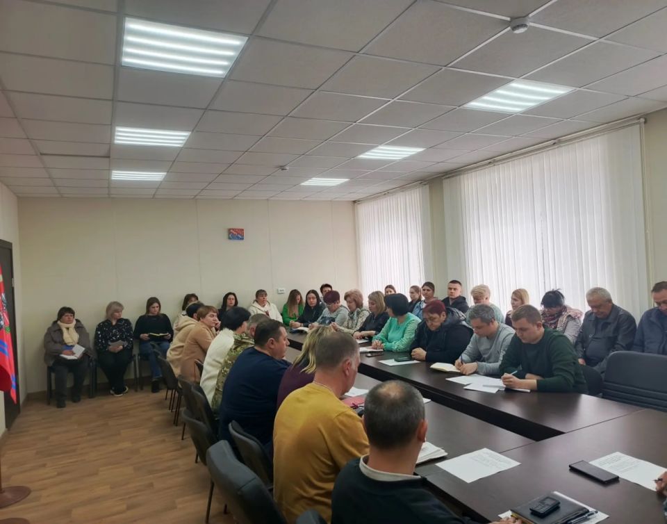 Константин Зинченко: Провёл рабочее совещание с руководителями территориальных управлений нашего округа Константин Зинченко: Провёл рабочее совещание с руководителями территориальных управлений нашего округа