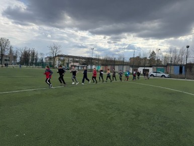 Оздоровительный забег в честь Дня здоровья и Года единства народов России