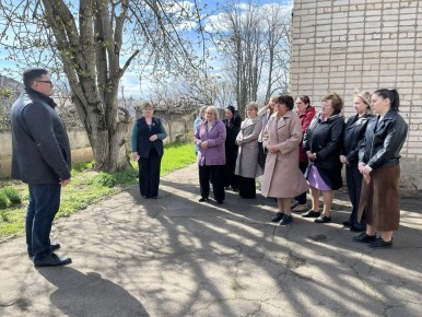 Василий Овчаров: Встретился с жителями города Новоазовска