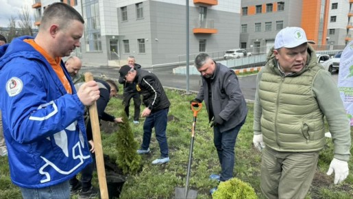 В Донецке заложили «Благовещенский Сад» у перинатального центра