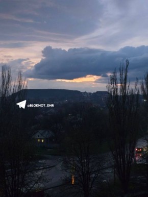 #фотоотчитателя. Вчера над Республикой Присылайте свои фото и видео о жизни города и ДНР в наш чат-бот