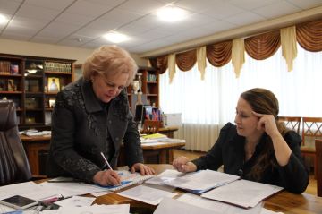 Ректор ДонГУ обсудила участие ученых университета в развитии регионального отделения Русского географического общества