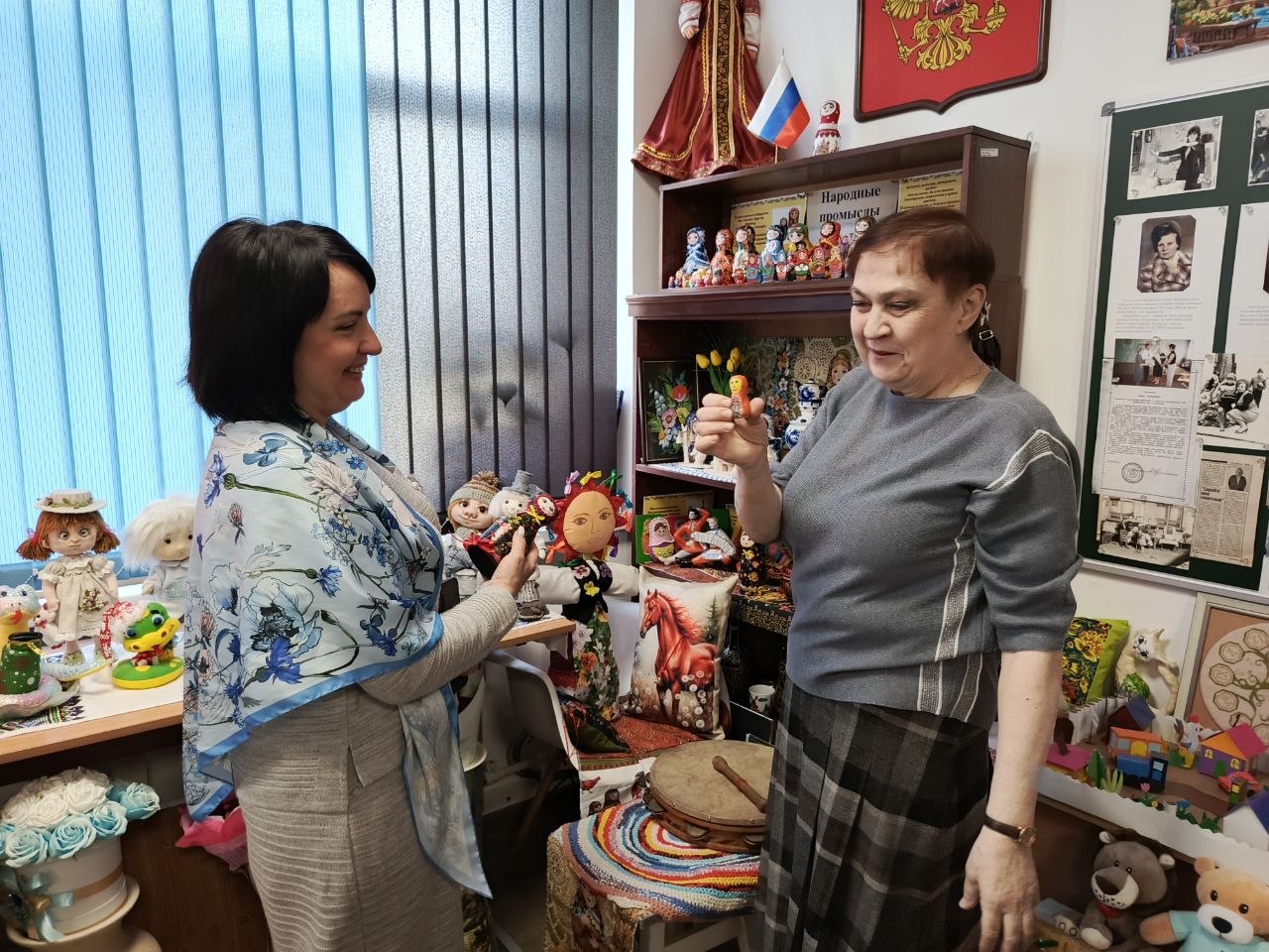 Рабочая встреча в Октябрьской школе Рабочая встреча в Октябрьской школе