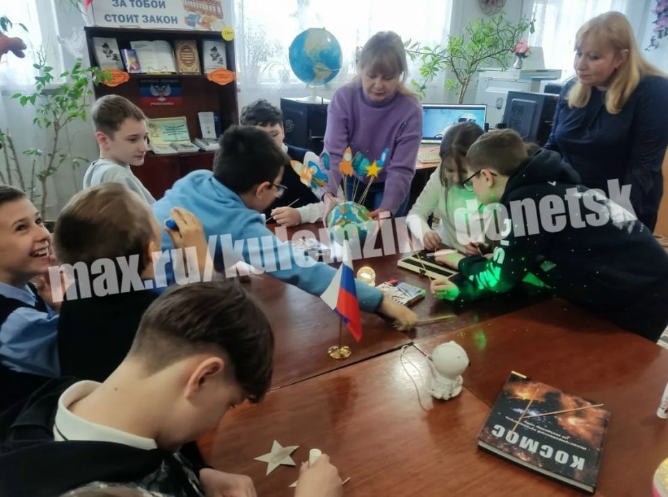 Алексей Кулемзин: В рамках объявленной Президентом России Недели космоса учреждения культуры Донецка подготовили для детей и взрослых насыщенную программу, посвящённую Дню космонавтики Алексей Кулемзин: В рамках объявленной Президентом России Недели космоса учреждения культуры Донецка подготовили для детей и взрослых насыщенную программу, посвящённую Дню космонавтики