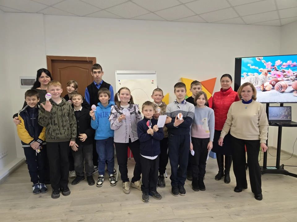 В Детском Центре Донецкого республиканского краеведческого музея состоялось интерактивное занятие «Весенний Благовест» В Детском Центре Донецкого республиканского краеведческого музея состоялось интерактивное занятие «Весенний Благовест»