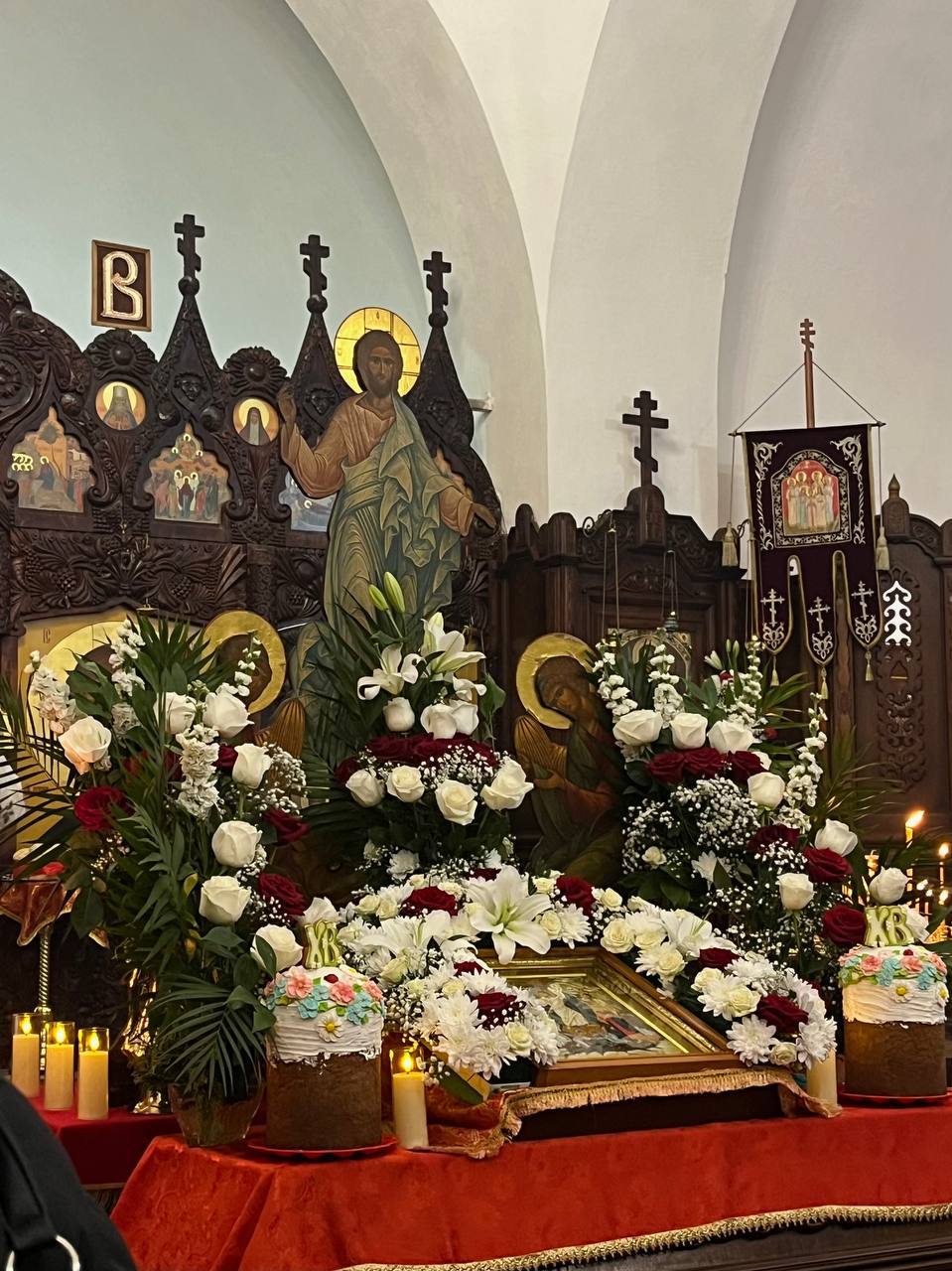 С ВЕРОЙ В СЕРДЦЕ. Юнармеец отряда ВПК «Пламя» штаба местного отделения городского округа Харцызска СШ № 4 Мокровуз Виктория приняла участие в акции «С верой в сердце», а именно встретила Пасху в храме С ВЕРОЙ В СЕРДЦЕ. Юнармеец отряда ВПК «Пламя» штаба местного отделения городского округа Харцызска СШ № 4 Мокровуз Виктория приняла участие в акции «С верой в сердце», а именно встретила Пасху в храме