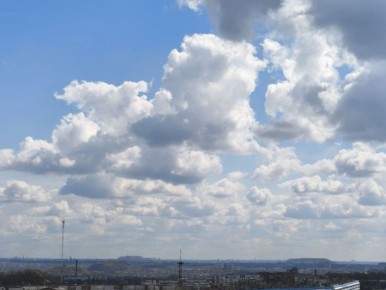 14 апреля в республике переменная облачность, днем местами кратковременный дождь